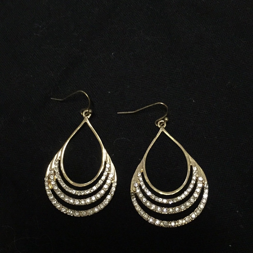 Gold and Silver earrings